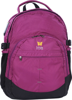 

Liviya SB-1188 30 L Backpack(Pink, Black)
