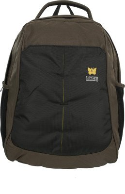 

Liviya SB-652 30 L Backpack(Black, Brown)