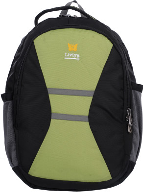 

Liviya SB-1198 30 L Backpack(Green, Black), Black;green