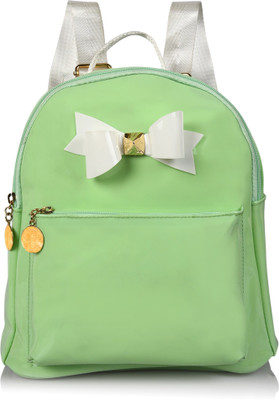 

Suntop Paris Premium Pista Green Girls Glossy Backpack 7 L Backpack(Green)