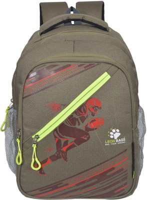 

leon bags bag your dreams HASH 25 L Backpack(Brown)
