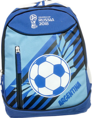 My Baby Excels by Argentina School Bag 45 cm School Bag(Blue, White, 18 inch)