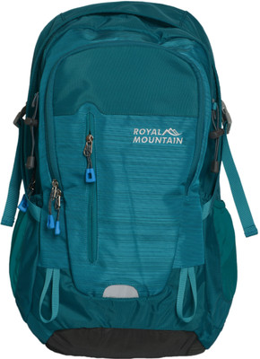 

ROYAL MOUNTAIN (WITH RAINCOVER) Waterproof Backpack(Blue, 40 L)