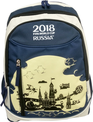 

My Baby Excels by Russia School Bag 45 cm School Bag(Blue, White, 18 inch)