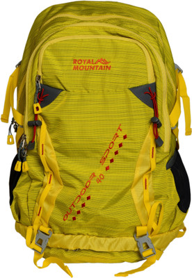 

ROYAL MOUNTAIN (WITH RAINCOVER) Waterproof Backpack(Green, 40 L)