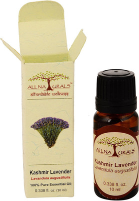 

All Naturals Lavender Essential Oil (Lavandula augustifolia) from Kashmir 100% Pure Undiluted Therapeutic Grade for Aromatherapy Calming Sleep Hairfall & Acne(10 ml)