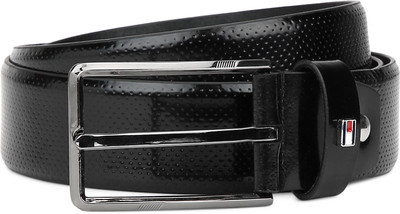 

Tommy Hilfiger Men Formal Black Genuine Leather Belt