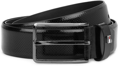 

Tommy Hilfiger Men Formal Black Genuine Leather Belt