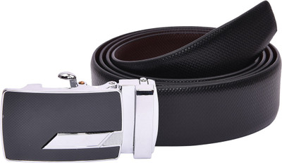 

B&W Men Formal Black Genuine Leather Reversible Belt