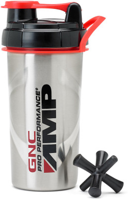 

GNC Stainless Steel Shaker 0.69 ml Shaker(Pack of 1, Silver)