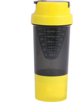 

STRONG GYM ACCESSORIES cyclone shaker 500 ml Shaker(Pack of 1, Black, Yellow)
