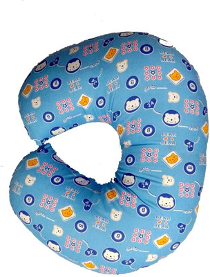 

Little Monster Printed Feeding/Nursing Pillow Pack of 1(Blue)