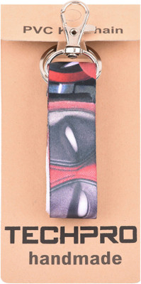 

Techpro Deadpool ID tag Locking Key Chain(Multicolor)