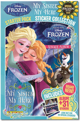 

Panini Frozen My Sister My Hero Sticker Album Story Book(Multicolor)