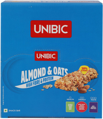 

Unibic Almond and Oats Snack Bar(360 g, Box)