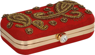 

HimalayaHandicraft Casual Red Clutch