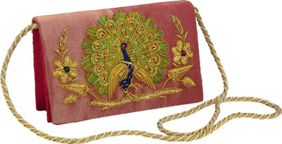 

HimalayaHandicraft Party Pink Clutch