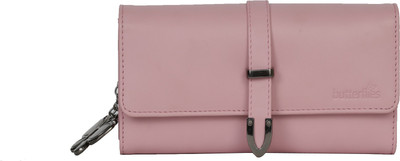

Butterflies Casual Pink Clutch