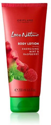 

Oriflame Love Nature Body Lotion with Energising Mint & Raspberry(200 ml)