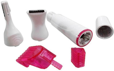 

Style Maniac COMBO OF Ped Egg Cordless Electric Callus Remover AND SENSITIVE PRECISION CORDLESS TRIMMER FOR WOMEN WITH AN AMAZING 22 HAIR STYLE BOOKLET(Set of 3)