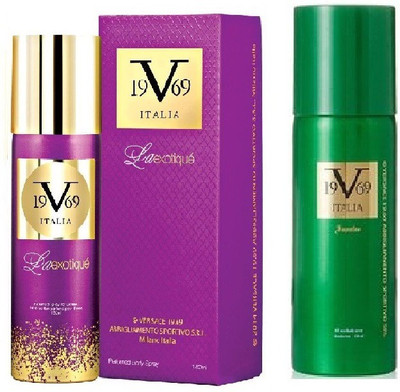 

Versace LA Exotique Perfumed Spray 150 ml With Impulse All Over Body Spray 150 ml(Set of 2)