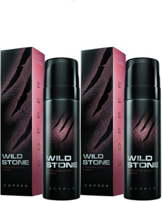 

Wild Stone Copper Deodorant Spray - For Men(240 ml, Pack of 2)
