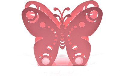 

Home-EZ 1 Compartments Iron Paper Napkin Holder(Pink)