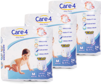 

care 4 babypantsdiaper - M(72 Pieces)