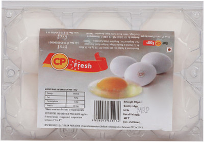 

CP Fresh Hen White Eggs(6 Units)