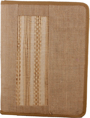 

ZesTale Jute Document Folder(Set Of 1, Beige)