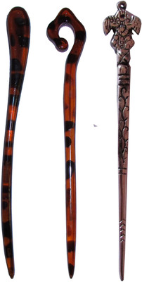 

4GY Combo of Multi Color Juda Sticks Bun Stick(Multicolor)