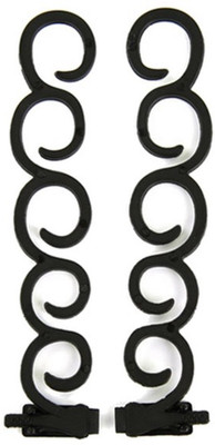

SENECIO 2Pc/Pack DIY Twist Weave French Braider As seen on TV Styling Tool Hair Accessory Set(Black)