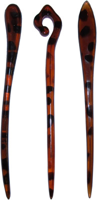 

POO Combo of Multi Color Juda Sticks Bun Stick(Multicolor)