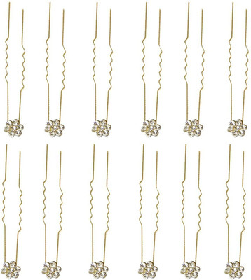 STRIPES XJ998018 Hair Pin(Gold)