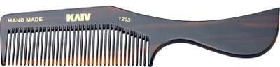 

Kaiv Handmade Grooming Comb with Curve Style Handle