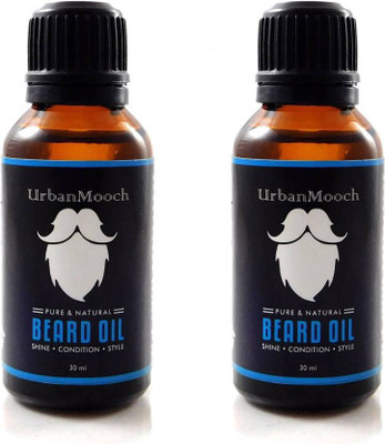 

UrbanMooch Beard Oil For Nourishment & Shine Hair Oil (60 ml) Hair Oil(60 ml)