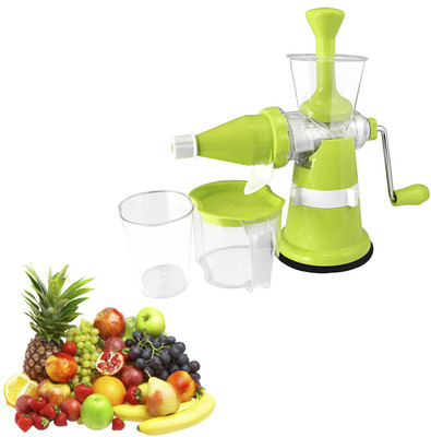 KUBER INDUSTRIES Plastic Hand Juicer(Green)