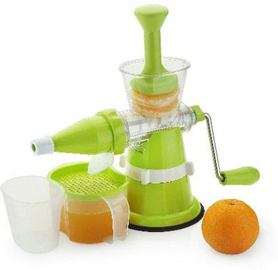 KUBER INDUSTRIES Plastic Hand Juicer(Green)