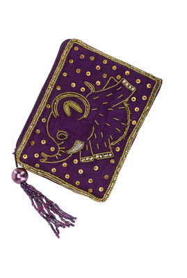 

HimalayaHandicraft Hand-held Bag(Purple)