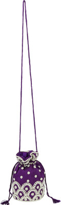 

HimalayaHandicraft Pouch Potli(Purple)