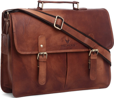 

WildHorn Messenger Bag(Tan)