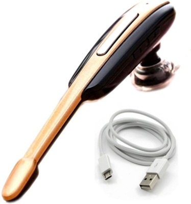 FineArts HM1000 Bluetooth Headset(Golden, In the Ear)