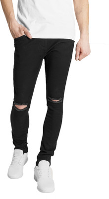 57% OFF on Damler Slim Men Black Jeans on Flipkart