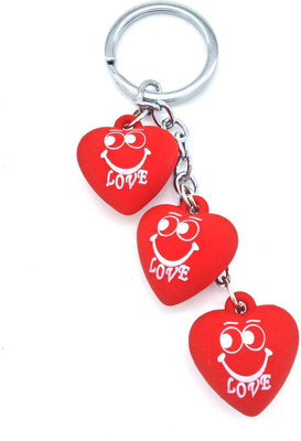 

Insasta love special heart shape keychain for couples Key Chain