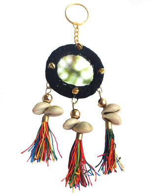 

BE BOLD DESIGN BY DEEPIKA Mirror and Floral Key Rings Key Chain