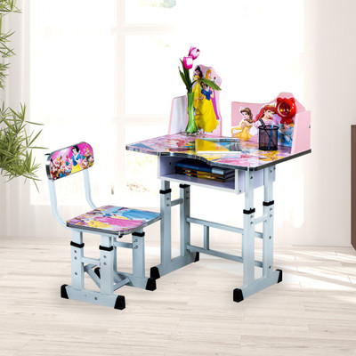 43 OFF on RoyalOak BARBIE PINK Engineered Wood Study Table Finish
