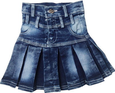 

Harshvardhanmart Short For Girls Party Solid Denim(Blue, Pack of 1