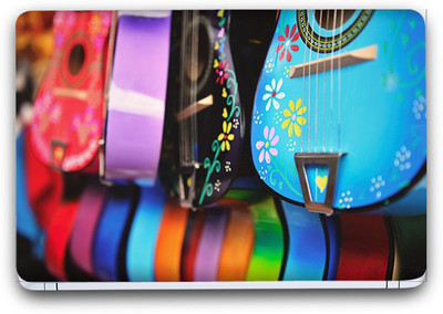 

Flipkart SmartBuy Colourful Guitars Vinyl Laptop Skin (3M/Avery Vinyl, Matte Laminated, 15 x 10 inches) Vinyl Laptop Decal 15.10