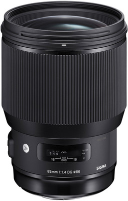 Sigma 85mm F/1.4 DG HSM Art lens for Canon Dslr Camera Lens(Black, 85)