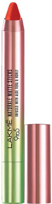 

Lakme 9 to 5 Naturale Matte Sticks Lipstick(Rouge Metro, 2.2 g)